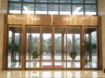 感应门-商场办公楼酒店玻璃双层